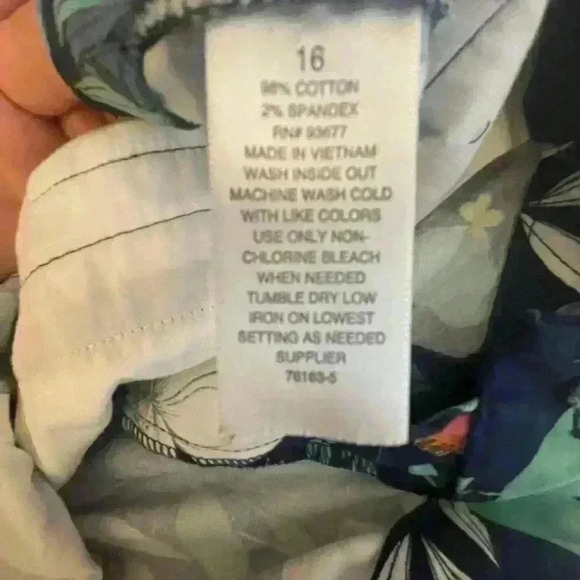 womens shorts x2 pairs plus  size a new approach beach Vacation shorts size 16 - Picture 12 of 13